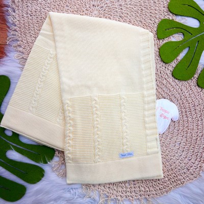 Saída de Maternidade Três Peças Linha Firenze - Amarelo